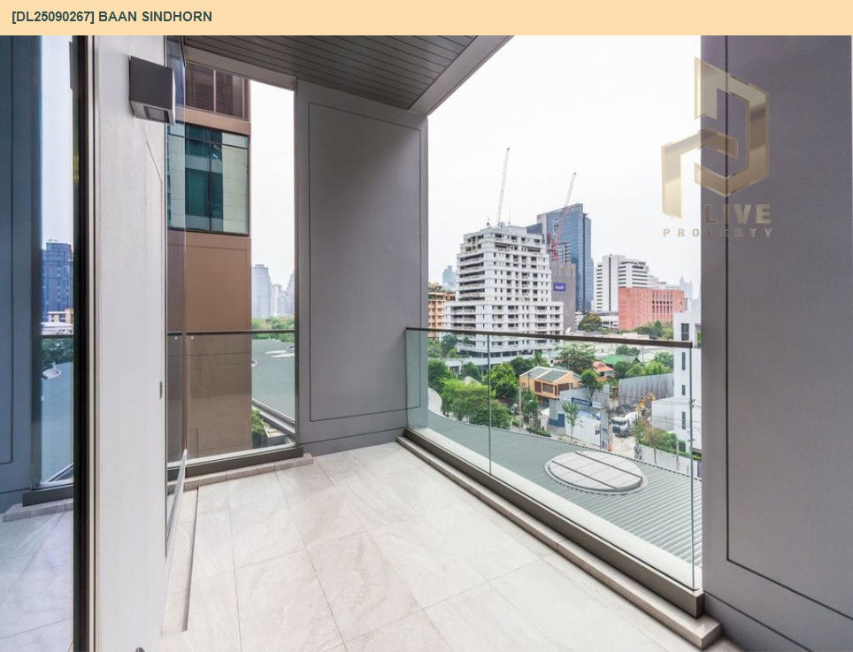 รูป DL25090267 ให้เช่าคอนโด บ้านสินธร (Baan Sindhorn) ใกล้ - พร้อมเข้าอยู่ โทรด่วน 0638692663 LineID @655ebbvc - รูปที่ 8/31
