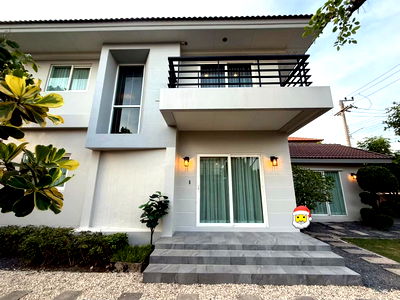 เช่าบ้านเดี่ยว เทสโก้โลตัส ลำลูกกา คลอง 6 : 🏡✨ ให้เช่าบ้านเดี่ยว โครงการคาซ่าวิลล์ รามอินทรา - หทัยราษฎร์  4 ห้องนอน 3 ห้องน้ำ หลังมุม ปรับปรุงใหม่ทั้งหลัง พร้อมอยู่! ✅
