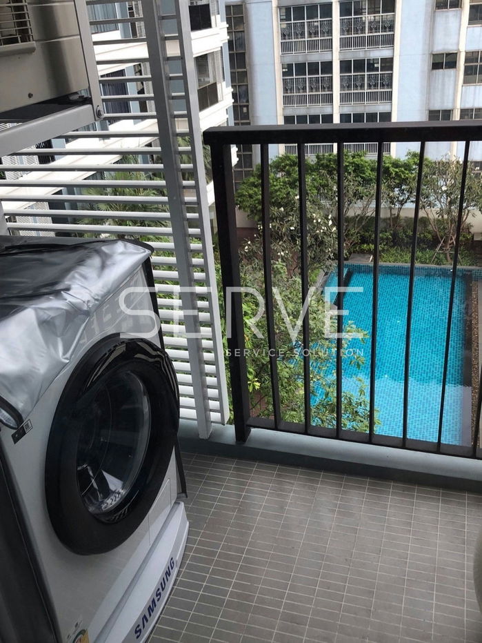 รูป 🔥1นอน ห้องกว้าง แต่งหรู  วิวดีมาก เฟอร์จัดเต็ม บนทำเลดี ใกล้ MRT พหลโยธิน ติด ม.เซนต์จอร์น @  The Saint Residences  - รูปที่ 4/7