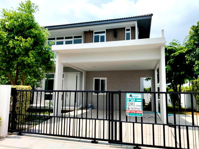บ้านเดี่ยว เขตบางแค : 🏡 ขายบ้านเดี่ยวหรู หมู่บ้านมัณฑนา พรานนก - สาย 2 (บางแวก)
