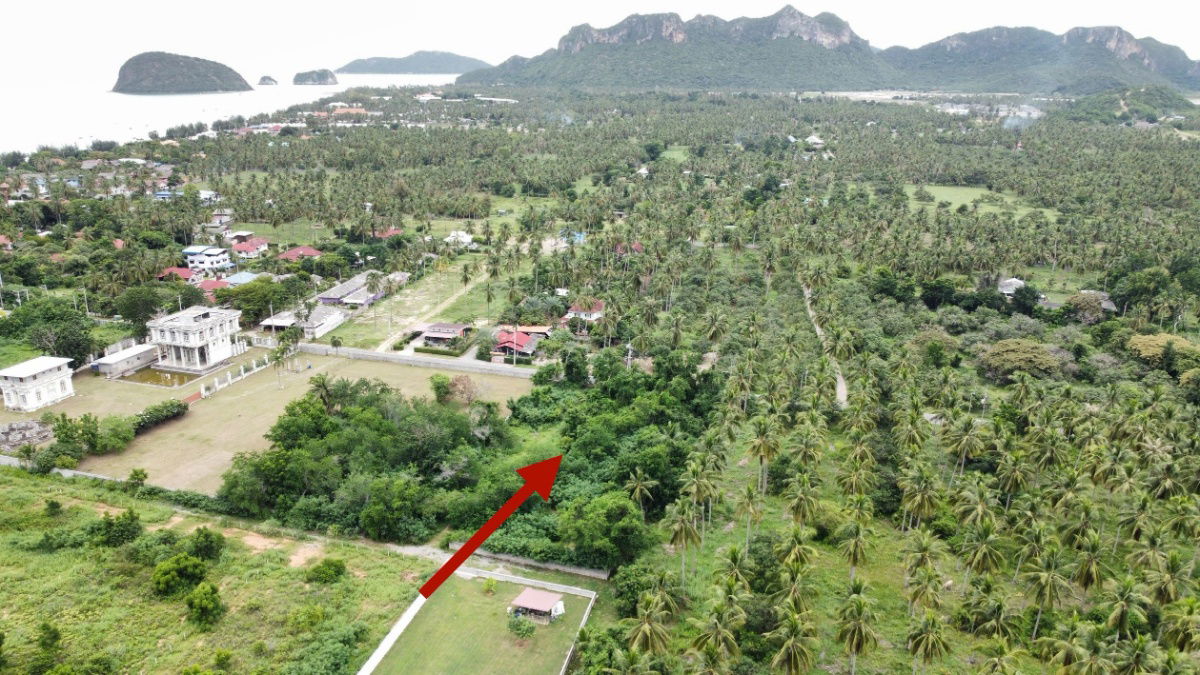 รูป ที่ดินใกล้ทะเล 500 เมตร สามร้อยยอด ประจวบ - รูปที่ 8/13