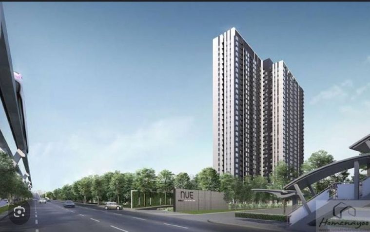 ขายคอนโดห้องมุม Nue Noble แจ้งวัฒนะ 2 ห้องนอน Built-in พร้อมเข้าอยู่ ทำเลดี ติด MRT สถานีเมืองทองธานี