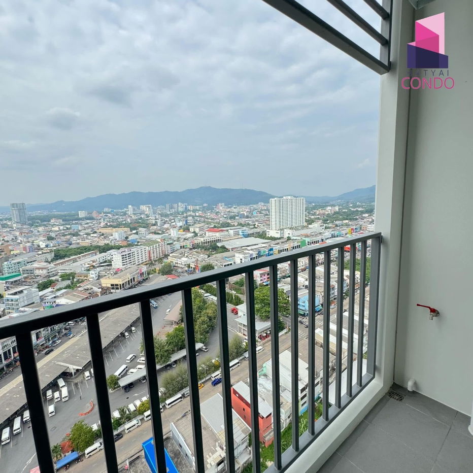 รูป Condo Escent Hatyai #ให้เช่า 12,000 บาท 💥ทิศตะวันออกเฉียงเหนือ   ชั้น 25  . - รูปที่ 6/7