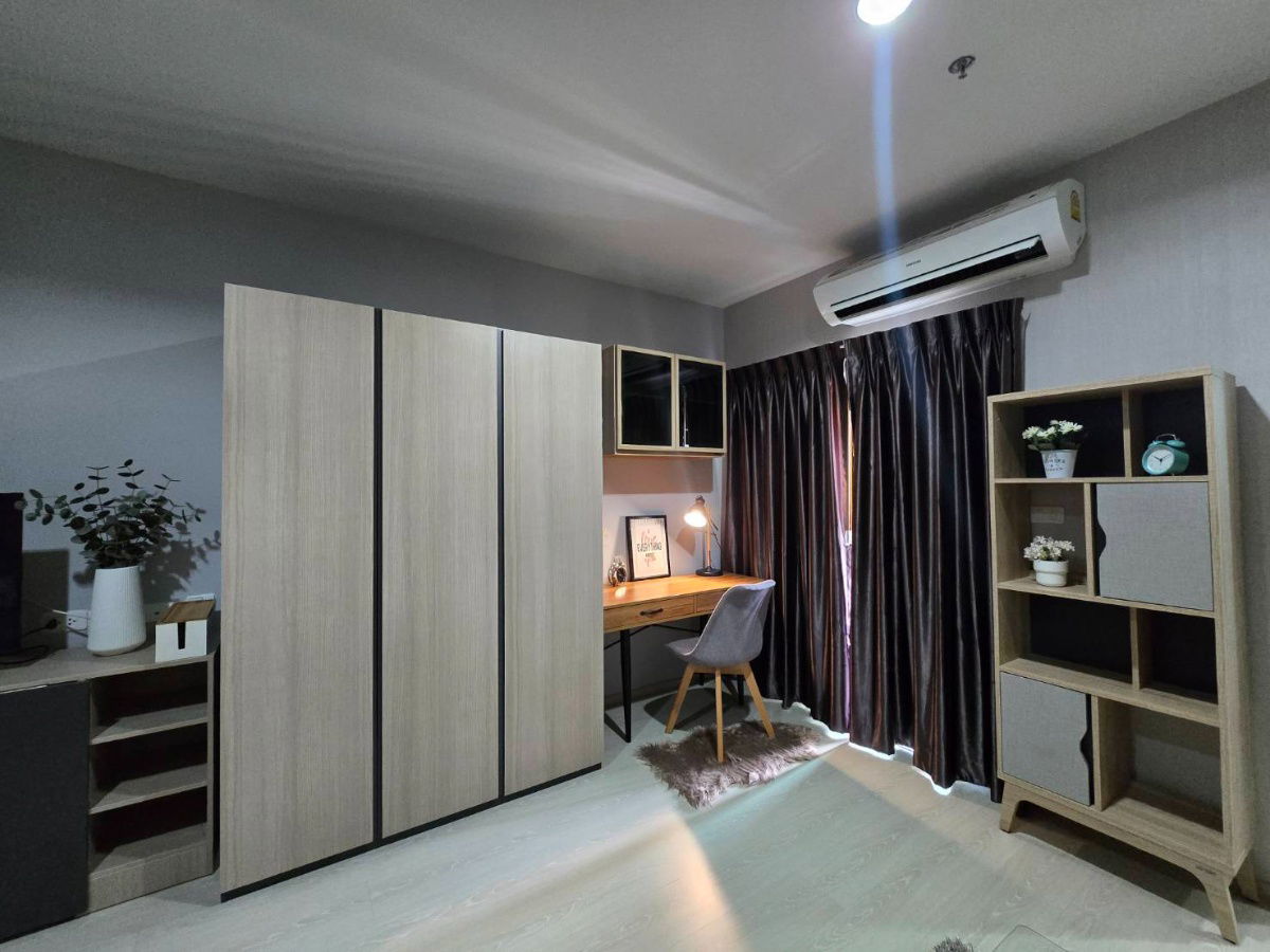 รูป 🏠ให้เช่า 9,000 คอนโด Ideo Sukhumvit 115 [ไอดีโอ สุขุมวิท 115] ติด BTS ปู่เจ้าสมิงพราย  🏠 วิวเมือง ฝั่ง BTS ติดบีทีเอสแบบเดินได้เลย หน้าคอนโด  - รูปที่ 5/18