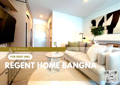 Condos for rent : For rent ✨ Regent home bangna ✨ Fully furnished and equipped, near BTS Bangna