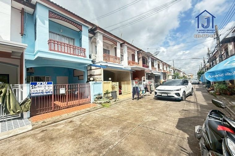 3-bed townhouse for sale, 117 sqm, 16 sq wah, Nong Chok