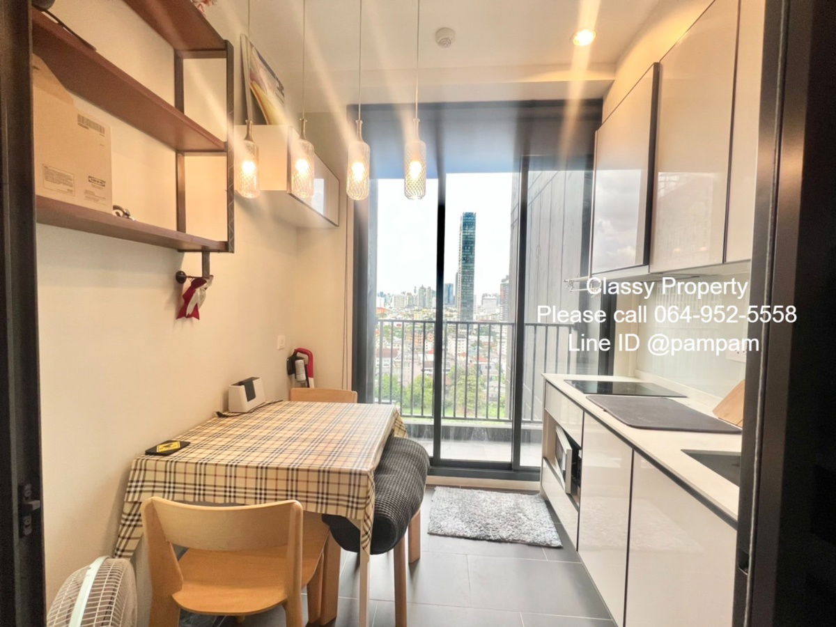 picture *** Condo for rent : C Ekkamai 1 Bedroom  Nice decorated Close kitchen Fully furnished Built-in furniture *** - 7/12