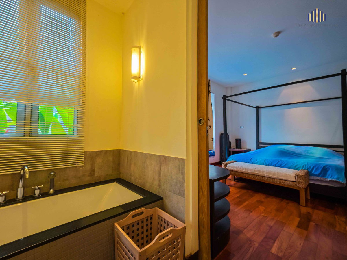 รูป "หนึ่งเดียวในหัวหิน! Blue Lagoon Hua Hin – ห้องพักตากอากาศหรู ชั้น 1 ขนาด 148 ตร.ม. ก้าวจากหน้าห้องลงสระยาว 1.25 กม. ติดชายหาด บรรยากาศรีสอร์ทส่วนตัว  - รูปที่ 9/19