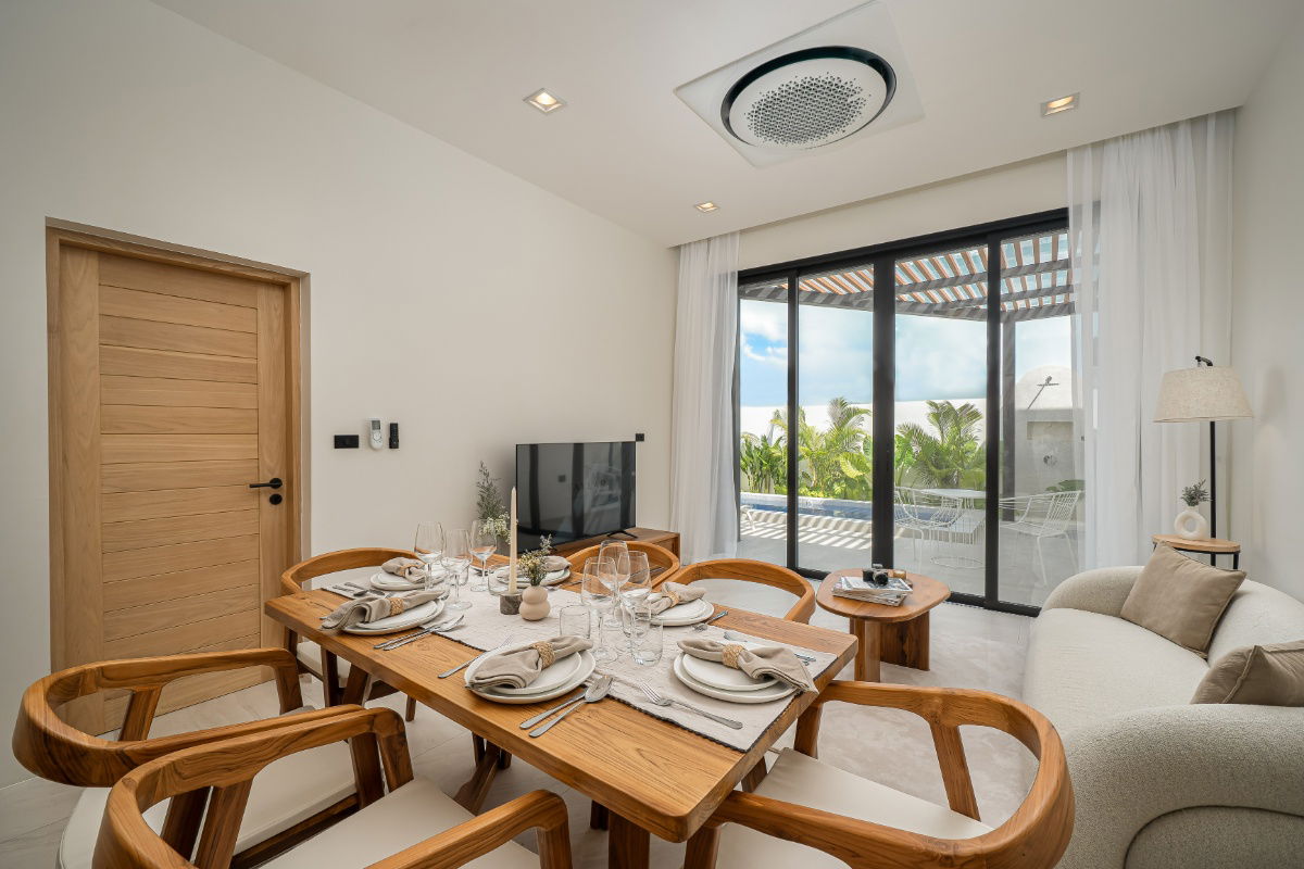 รูป ขายวิลล่าใหม่ 3 ห้องนอน พร้อมสระว่ายน้ำส่วนตัว – บางเทา Sunrise Garden - รูปที่ 12/12
