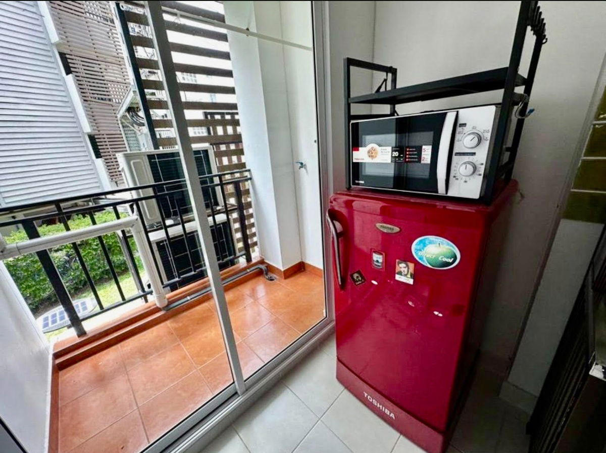 รูป code : C115 ให้เช่าคอนโด รีเจนท์โฮม ติวานนท์ (Regent Home Tiwanon) | ชั้น 2 ขนาด 31 ตร.ม. เฟอร์ครบ ติด MRT กระทรวงสาธารณสุข - รูปที่ 7/9