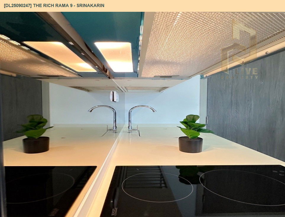 picture DL25090247 Condo for rent, The Rich Rama 9 - Srinakarin near AIRPORT RAIL LINK หัวหมาก, ready to move in, call urgently 0656133286 LineID @655ebbvc - 10/17