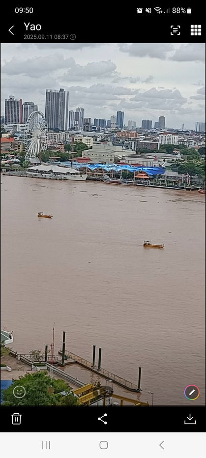 รูป คอนโดสภาพใหม่ ริมเจ้าพระยา เฟอร์นิเจอร์ครบครัน เครื่องใช้ไฟฟ้าพร้อม เครื่องซักผ้า - รูปที่ 11/11