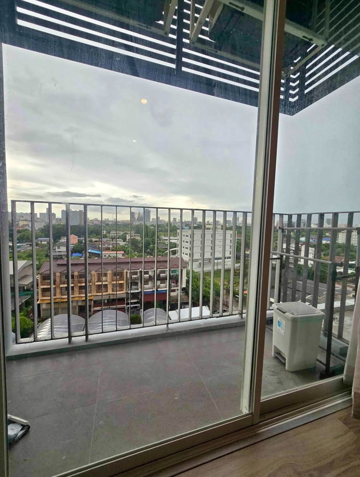 รูป code : C101 ให้เช่าคอนโด แอมเบอร์ คอนโด บาย อีสเทิร์น สตาร์ (Amber Condo by Eastern Star) | ชั้น 8 วิวโล่ง บิ้วอินครบ ใกล้ MRT แยกติวานนท์ - รูปที่ 12/13