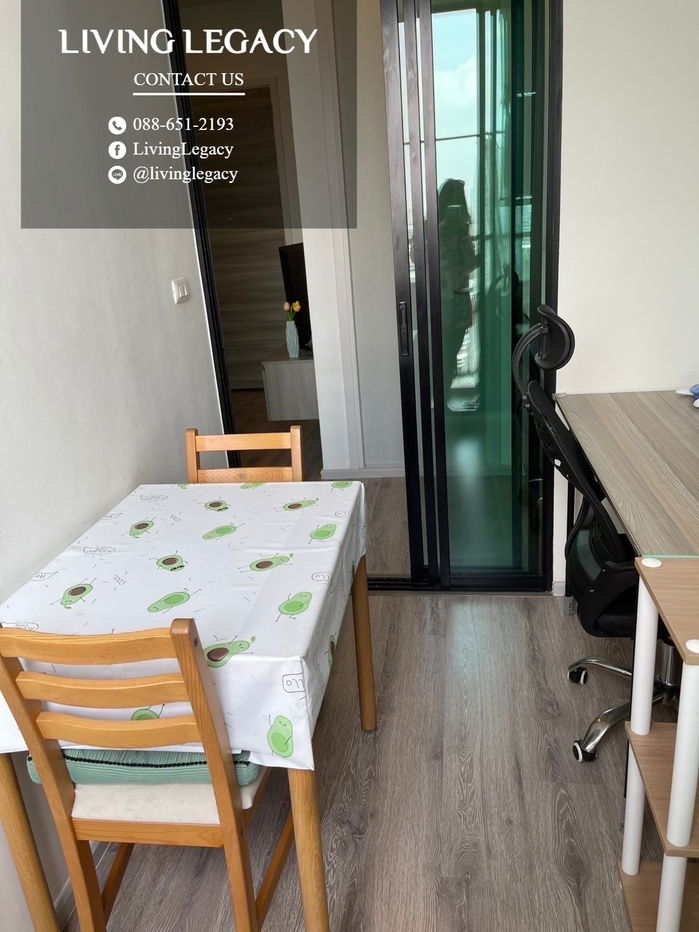 picture T2D0LT Condo For Rent KnightsBridge Collage Ramkhamhaeng 32.5 Sq.M. Floor 19 line id : @livinglegacy - 11/14