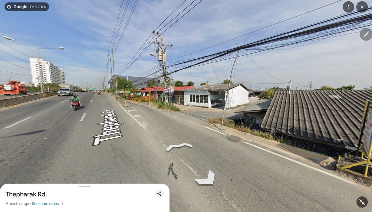 รูป ขายที่ดิน 31-2-62 ไร่ ติดถนนเทพารักษ์ อ.บางเสาธง จ.สมุทรปราการ (ผังสีส้ม) ราคาถูกมากราคานี้หาไม่ได้แล้วแถวนี้ - รูปที่ 2/6