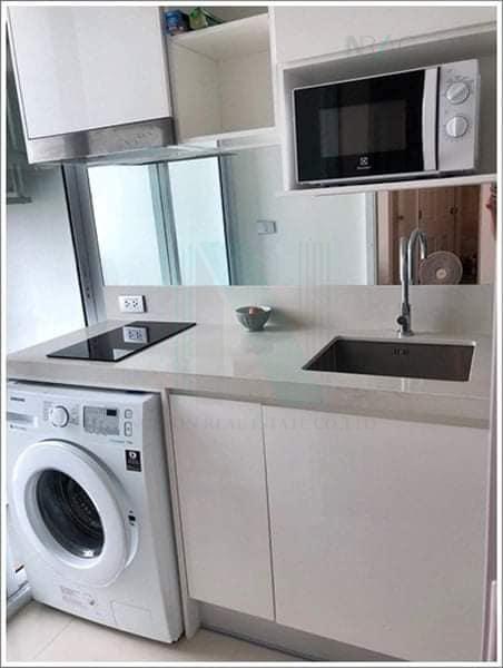 รูป ให้เช่าคอนโด เดอะ สกาย สุขุมวิท อาคาร B ชั้น 12 1 ห้องนอน ขนาด 31.00 ตรม ใกล้ โรงเรียนนานาชาติ เบิร์คลีย์ บางนา - รูปที่ 6/8