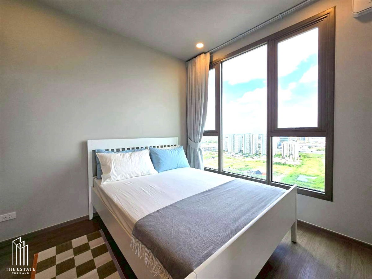 picture For rent, the largest room on the floor, fully furnished, corner position, open view, Whizdom The Forestias (Destinia) project @75,000 Baht - 17/22