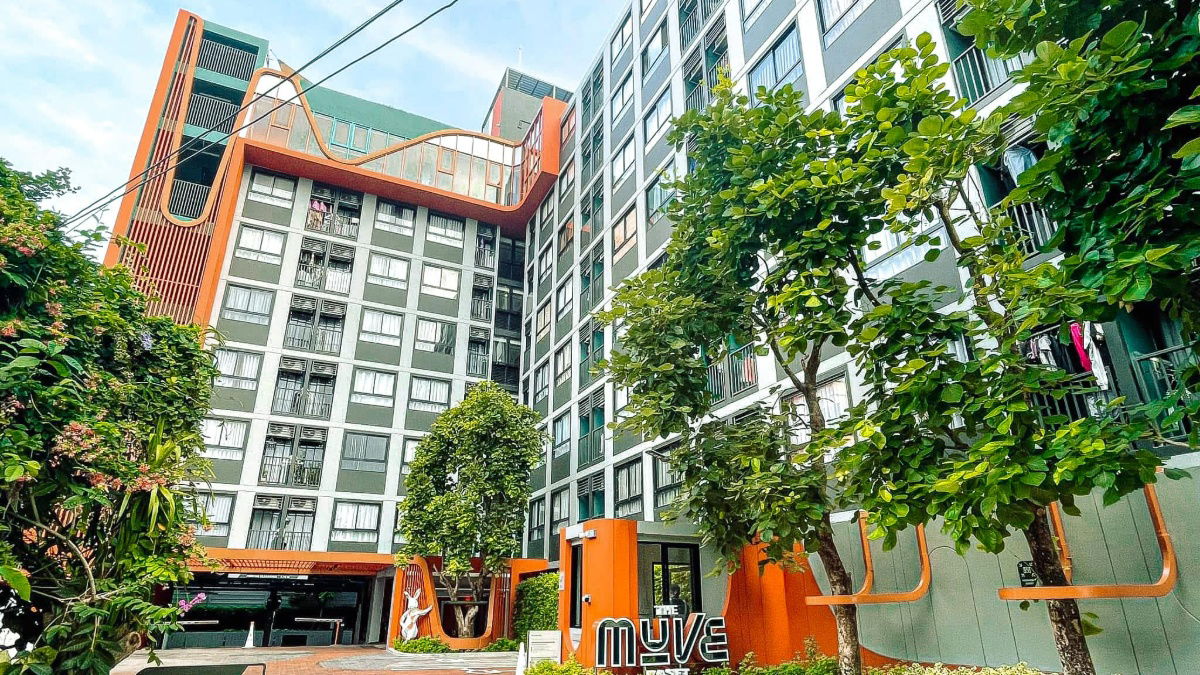รูป PFD-05719 ให้เช่าคอนโด เดอะ มูฟ เกษตร ( The Muve Kaset ) นัดชมห้อง ■ line : @propertyfinder - รูปที่ 7/8