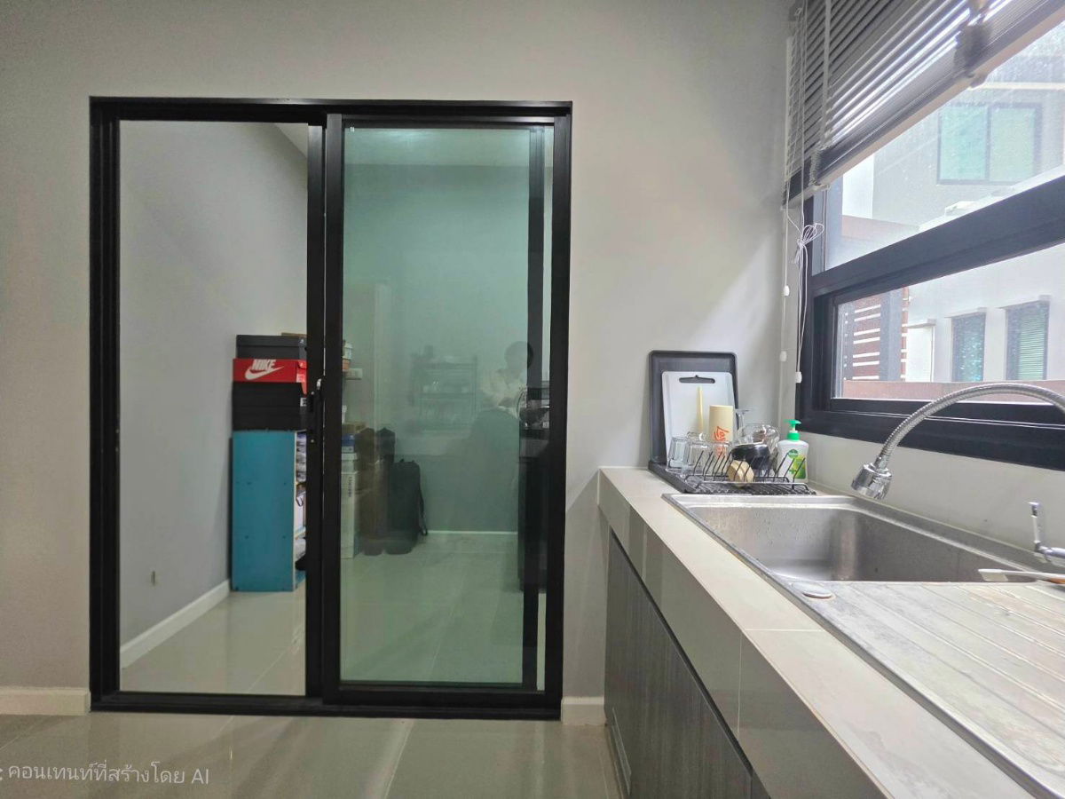 รูป บ้านแฝด 2 ชั้้น อณาสิริ รังสิต-คลอง 2 อายุบ้านเพียง 4 ปี ใกล้ฟิวเจอร์ - รูปที่ 23/44