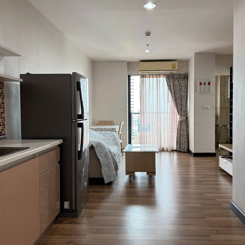 รูป code : C106 ให้เช่าคอนโด เอกสินเพลส (Aksin Place Condo) | ชั้น 18 ขนาด 43 ตร.ม. เฟอร์ฯ บิวท์อิน พร้อมอยู่ ใกล้ MRT กระทรวงสาธารณสุข - รูปที่ 6/15