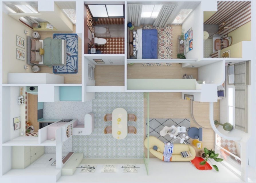 picture LTH13097 – Condo for Sale at Supalai Place Sukhumvit 39 Size 120 sqm. 2 beds 2 baths ONLY 10.9 MB - 12/12
