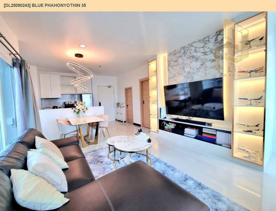 picture DL25090243 Condo for rent, Blue Phahonyothin 35 near -, ready to move in, call urgently 0656133286 LineID @655ebbvc - 2/13