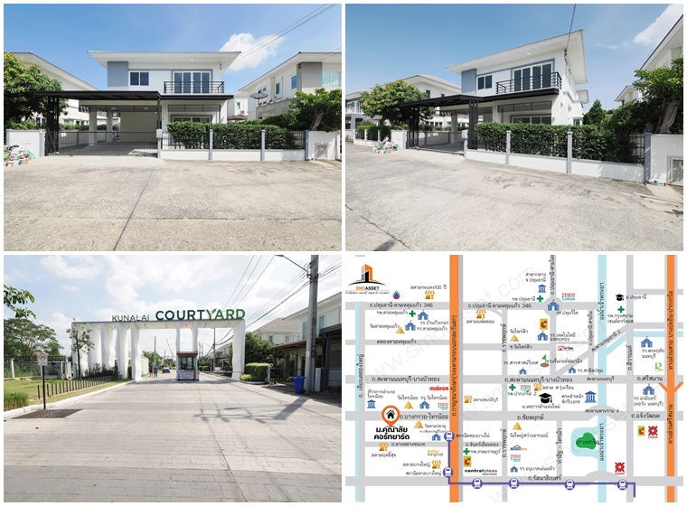 รูป ขายราคาพิเศษ บ้านเดี่ยว 2 ชั้น ม.คุณาลัย คอร์ทยาร์ด ขนาด 50.8 ตร.ว. 3นอน 3น้ำ บ้านหลังใหญ่ พื้นที่กว้าง พื้นที่สวนรอบบ้าน [บ้านกล้วย-ไทรน้อย] - รูปที่ 18/18