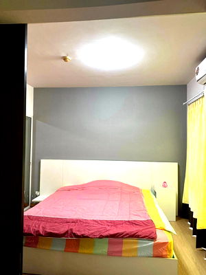 เช่าคอนโด BTS อ่อนนุช : ECH250993 ให้เช่า A Space Sukhumvit 77 | 1 ห้องนอน 35 ตร.ม. ชั้น 3 วิวสระ | 9,000 บ./เดือน