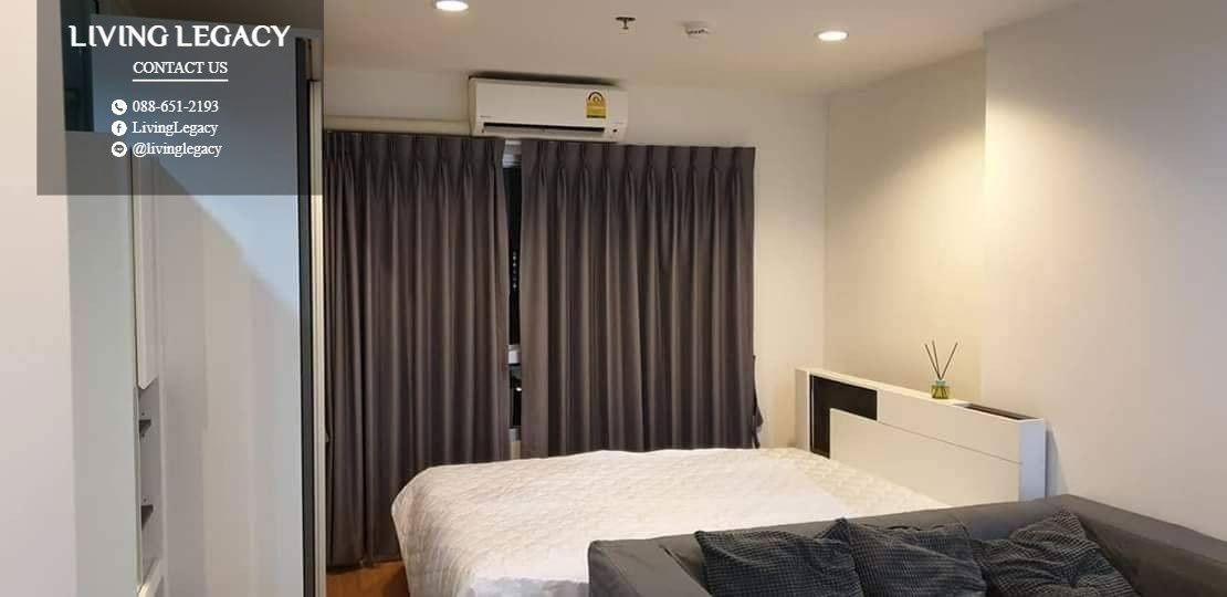 รูป SJNWUR ให้เช่าคอนโด Lumpini Place Srinakarin - Huamark Station 26 ตร.ม. ชั้น 8 ตึก A line id : @livinglegacy - รูปที่ 7/9