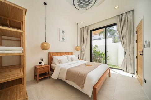 ขายวิลล่าใหม่ 3 ห้องนอน พร้อมสระว่ายน้ำส่วนตัว – บางเทา Sunrise Garden
