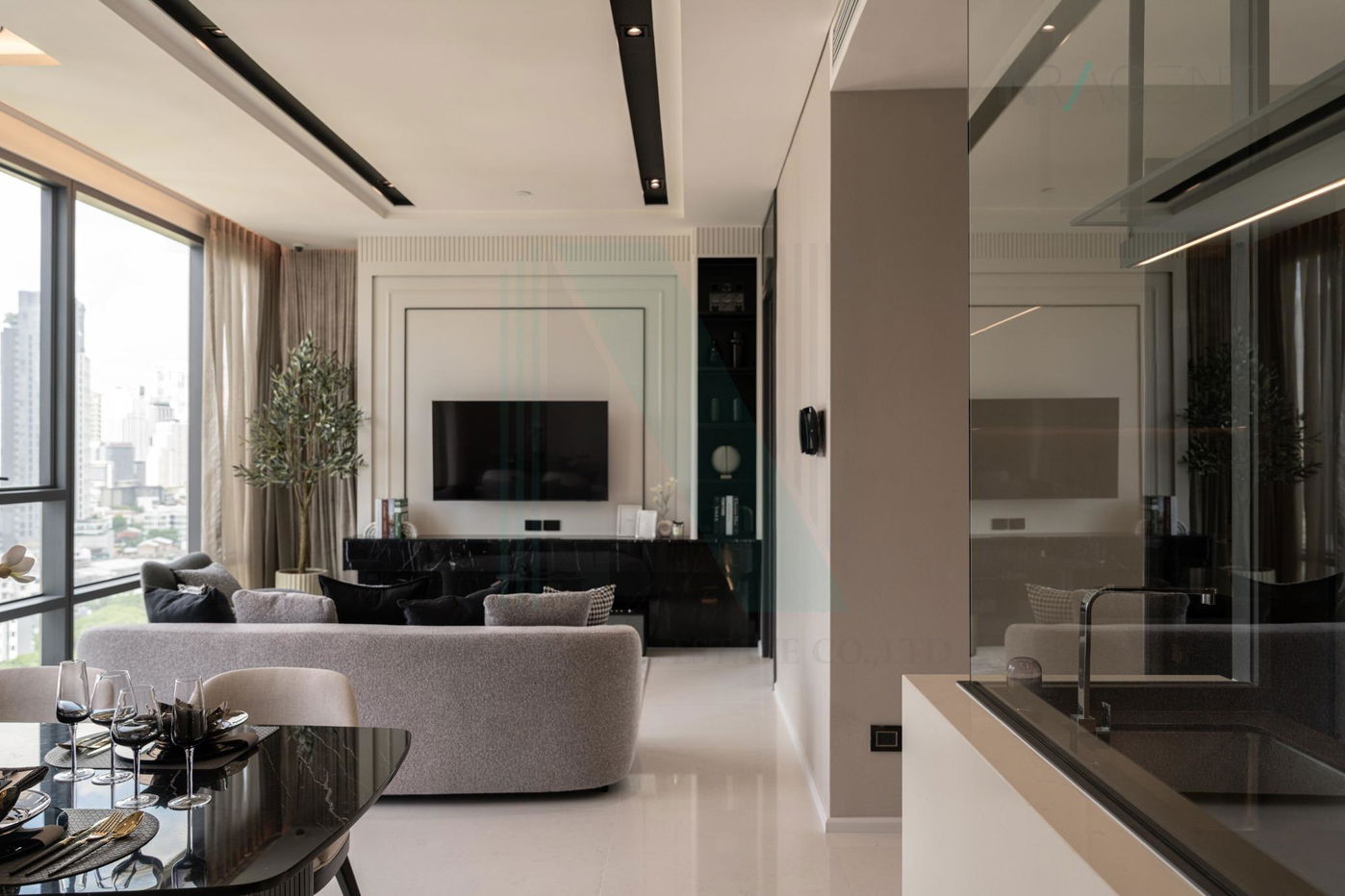 picture 🚩 For Rent Condo THE BANGKOK THONGLOR Building 1, Floor 17,2 bed room, Room size 86 sqm - 7/8