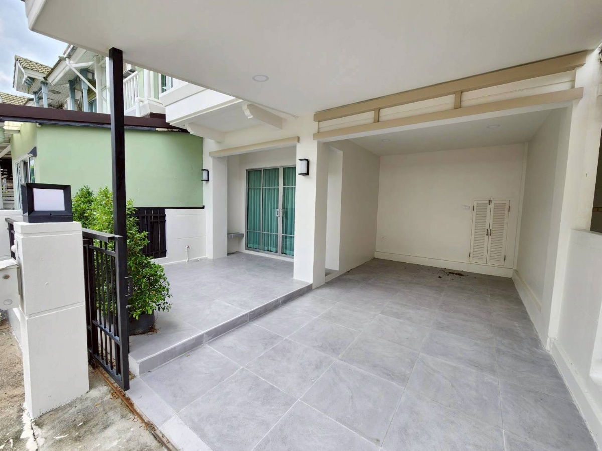 picture Beautiful Townhome for Sale the Villa Rattanathibet Tha-It, 3 Bedrooms | 2 Bathrooms | Newly Renovated | Ready to Move In price 2.59mb - 18/18