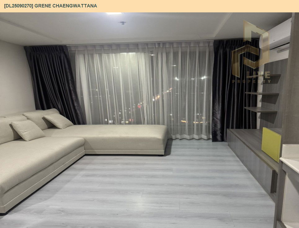 picture DL25090270 Condo for rent, Grene Chaengwattana near BTS ศรีรัช, ready to move in, call urgently 0656133286 LineID @655ebbvc - 13/14