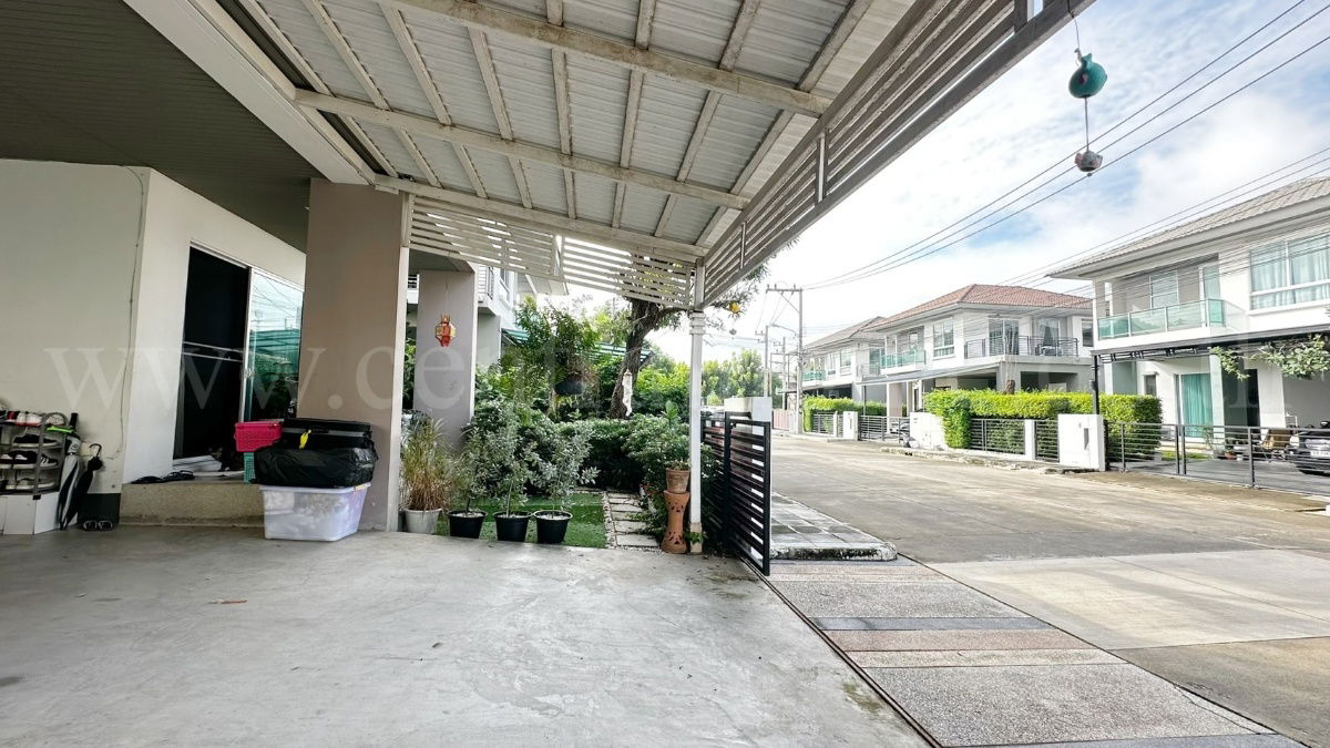รูป บ้านเดี่ยว ฮาบิเทีย บอนด์ ราชพฤกษ์ เฟอร์ครบ ถนนเมน  - รูปที่ 10/13