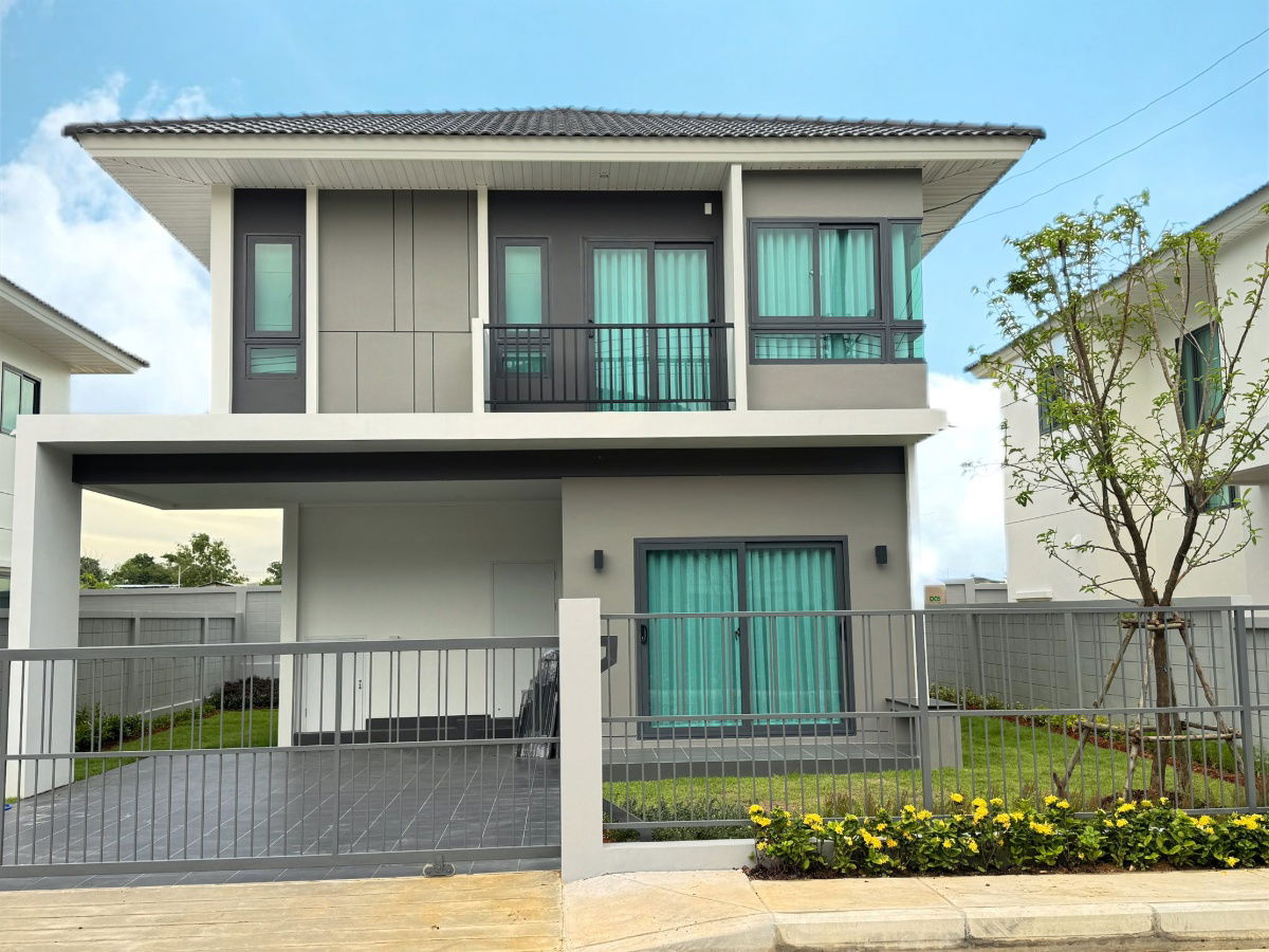 รูป ให้เช่าบ้านเดี่ยวโครงการใหม่ ม.ศุภาลัยปาล์มสปริง บ่อวิน ศรีราช - รูปที่ 1/36