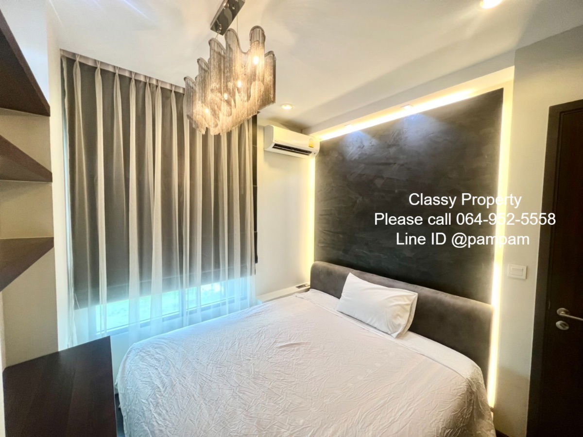 picture *** Condo for rent : C Ekkamai 1 Bedroom  Nice decorated Close kitchen Fully furnished Built-in furniture *** - 9/12