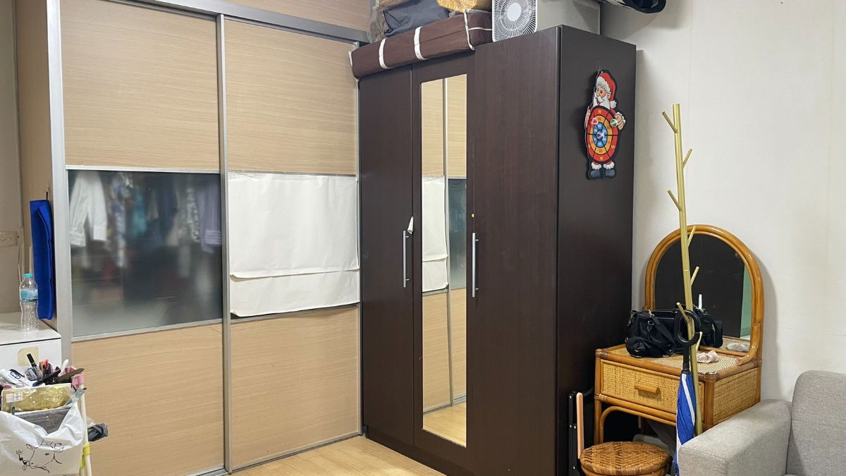 รูป ให้เช่า คอนโดบ้านประชานิเวศน์  1 ห้องมุม ใกล้ บองมาร์เช่ มาร์เก็ตพาร์ค และ  สถานีรถไฟฟ้าวัดเสมียนนารี  - รูปที่ 4/10