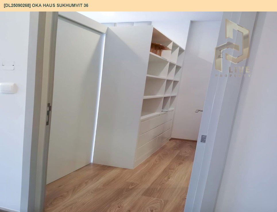 picture DL25090268 Condo for rent, OKA HAUS Sukhumvit 36 near BTS Thong Lo, ready to move in, call urgently 0656133286 LineID @655ebbvc - 8/10