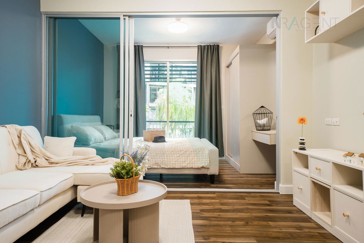 picture 🚩 For Sell Condo A SPACE ME SUKHUMVIT 77 Building A, Floor 2,1 bed room, Room size 28 sqm - 7/8