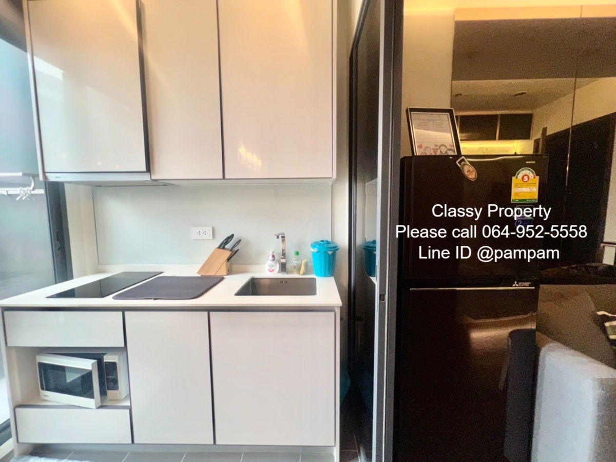 picture *** Condo for rent : C Ekkamai 1 Bedroom  Nice decorated Close kitchen Fully furnished Built-in furniture *** - 8/12