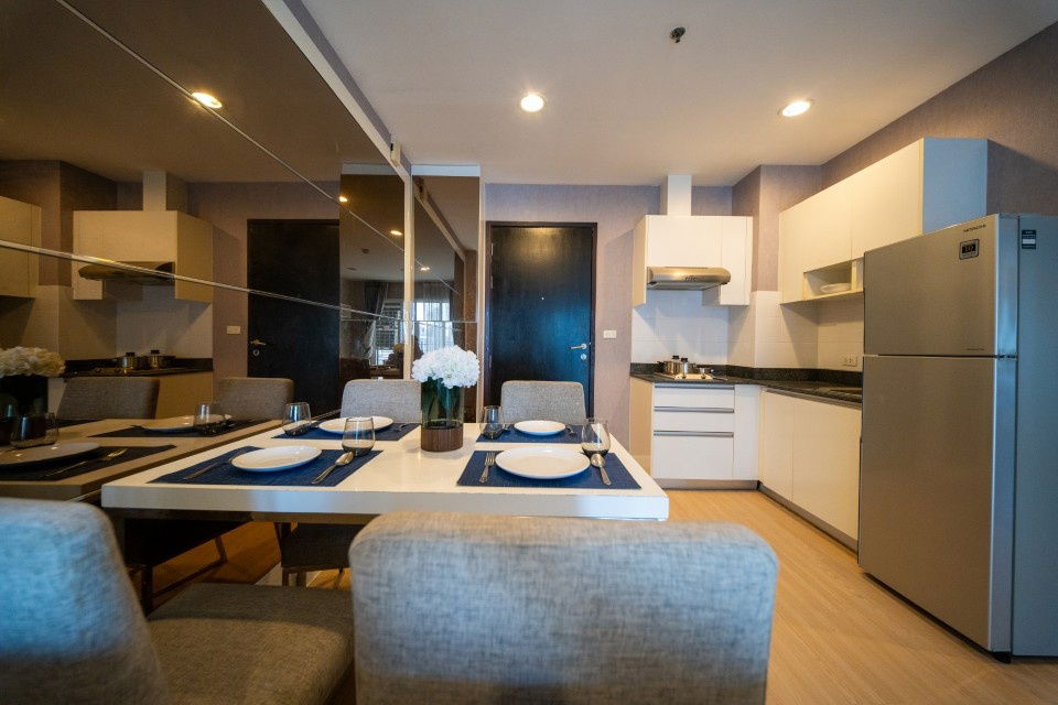 รูป Diamond Sukhumvit (60 ตร.ม.) 2 ห้องนอน 2 ห้องน้ำ ใกล้ BTS Onnut - รูปที่ 10/10