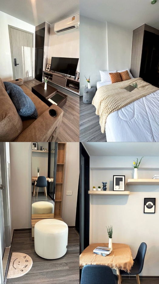 picture [FOR RENT] The Origin Ladprao 15 near MRT Ladprao 27sqm fully furnish 1 BR 16,000 call 0882246885 line: Tiitletitle - 8/14
