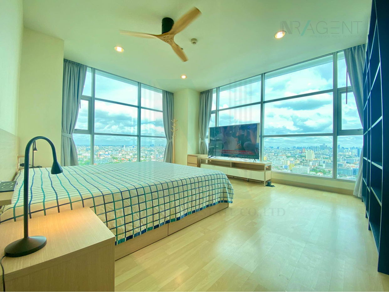 รูป ให้เช่าคอนโด ริทึ่ม รัชดา อาคาร A ชั้น 28 2 ห้องนอน ขนาด 72 ตรม ใกล้ โรบินสัน รัชดา - รูปที่ 5/8