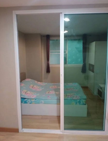 รูป มีเครื่องซักผ้า คอนโด MT Residences คลองหลวง ตึก B ชั้น 1 แบบ 1 ห้องนอน 32 ตรม. ของครบ  8,000 บาท - รูปที่ 1/9