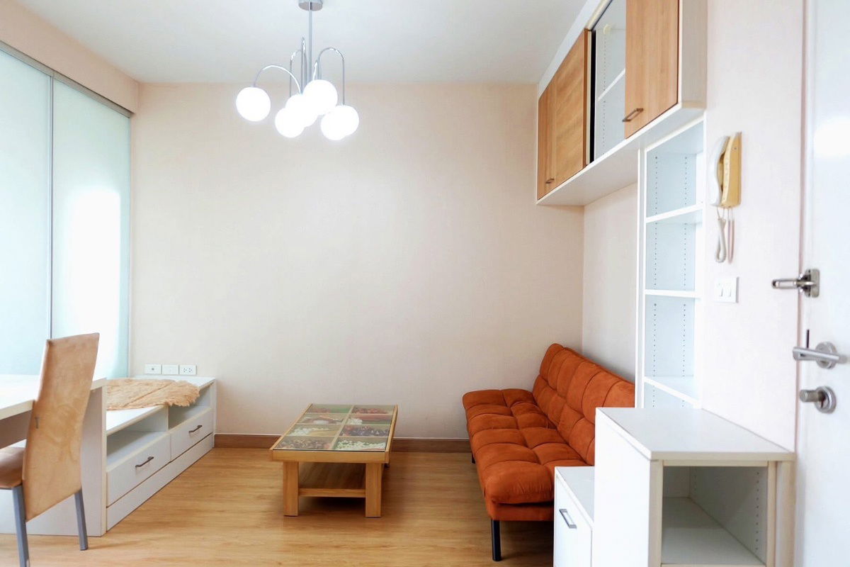 รูป ให้เช่า ห้องรีโนเวทใหม่ ตกแต่งสวย คอนโด เดอะ ไอริส พระราม 9-ศรีนครินทร์ ใกล้ Airport link หัวหมาก - รูปที่ 2/15