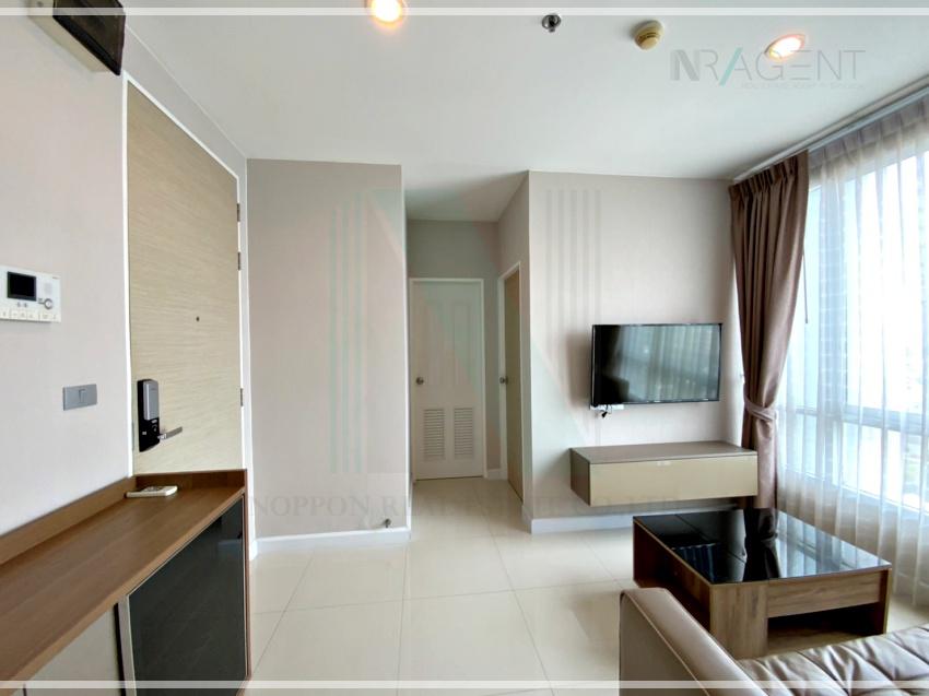 รูป ให้เช่าคอนโด เดอะ สกาย สุขุมวิท อาคาร B ชั้น 12 1 ห้องนอน ขนาด 31.00 ตรม ใกล้ โรงเรียนนานาชาติ เบิร์คลีย์ บางนา - รูปที่ 3/8