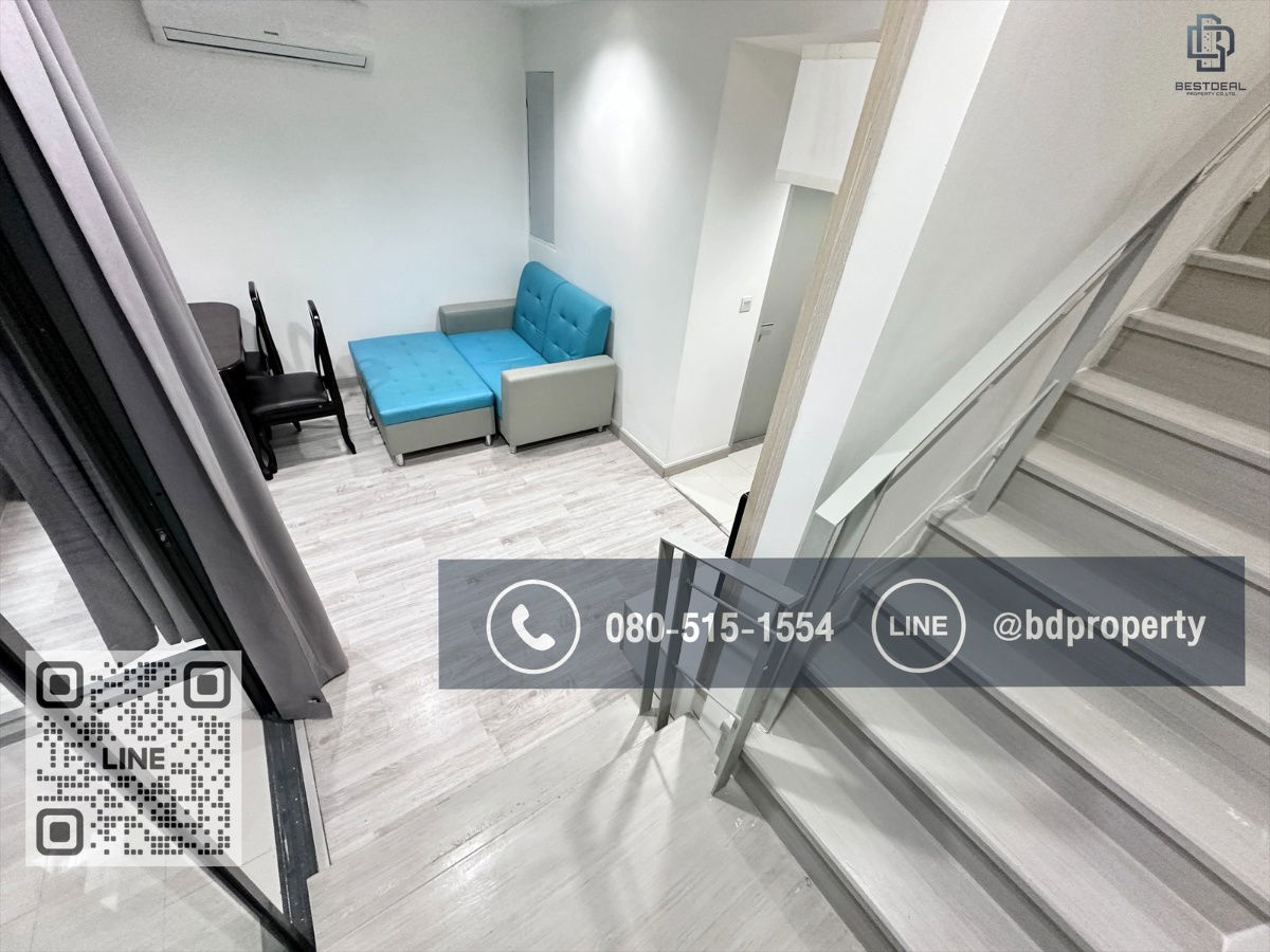รูป ขายด่วน/For sell Ideo Mobi rama9 Duplex 2 Bed  ห้องสวย เฟอร์ครบ  ราคาเพียง  7.59 MBใกล้MRTและเซ็นทรัลพระราม 9 เพียง 80 ม. - รูปที่ 4/15