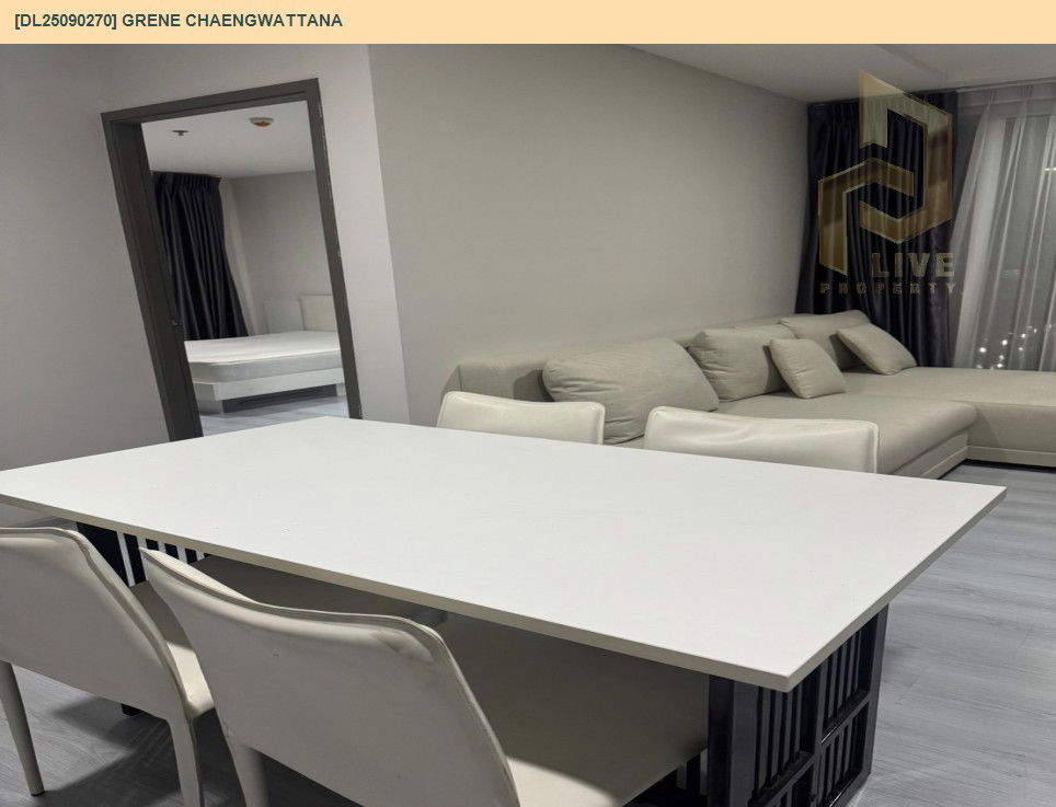 picture DL25090270 Condo for rent, Grene Chaengwattana near BTS ศรีรัช, ready to move in, call urgently 0656133286 LineID @655ebbvc - 6/14