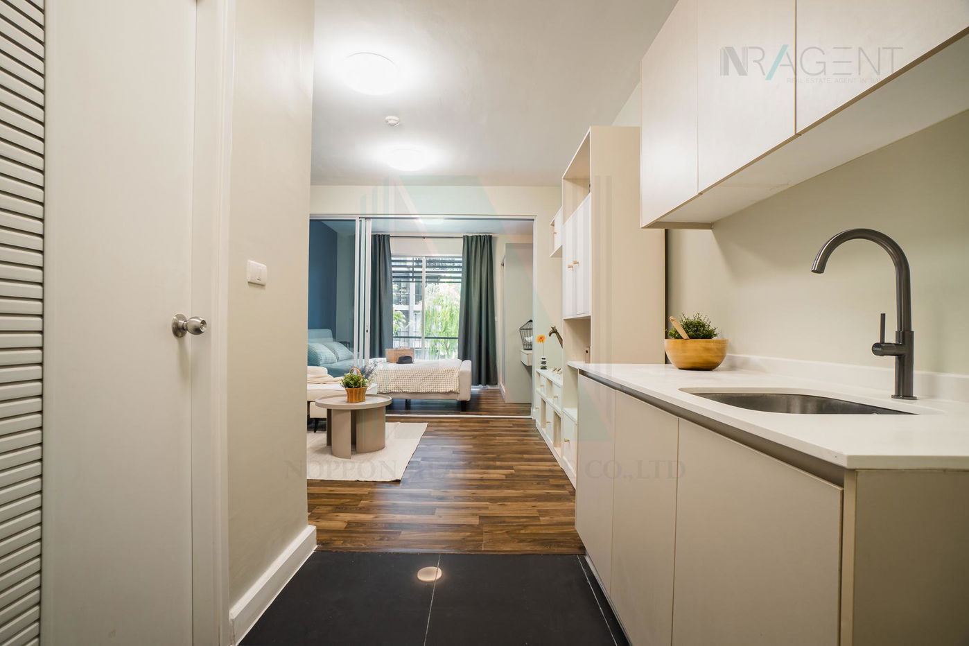 picture 🚩 For Sell Condo A SPACE ME SUKHUMVIT 77 Building A, Floor 2,1 bed room, Room size 28 sqm - 3/8