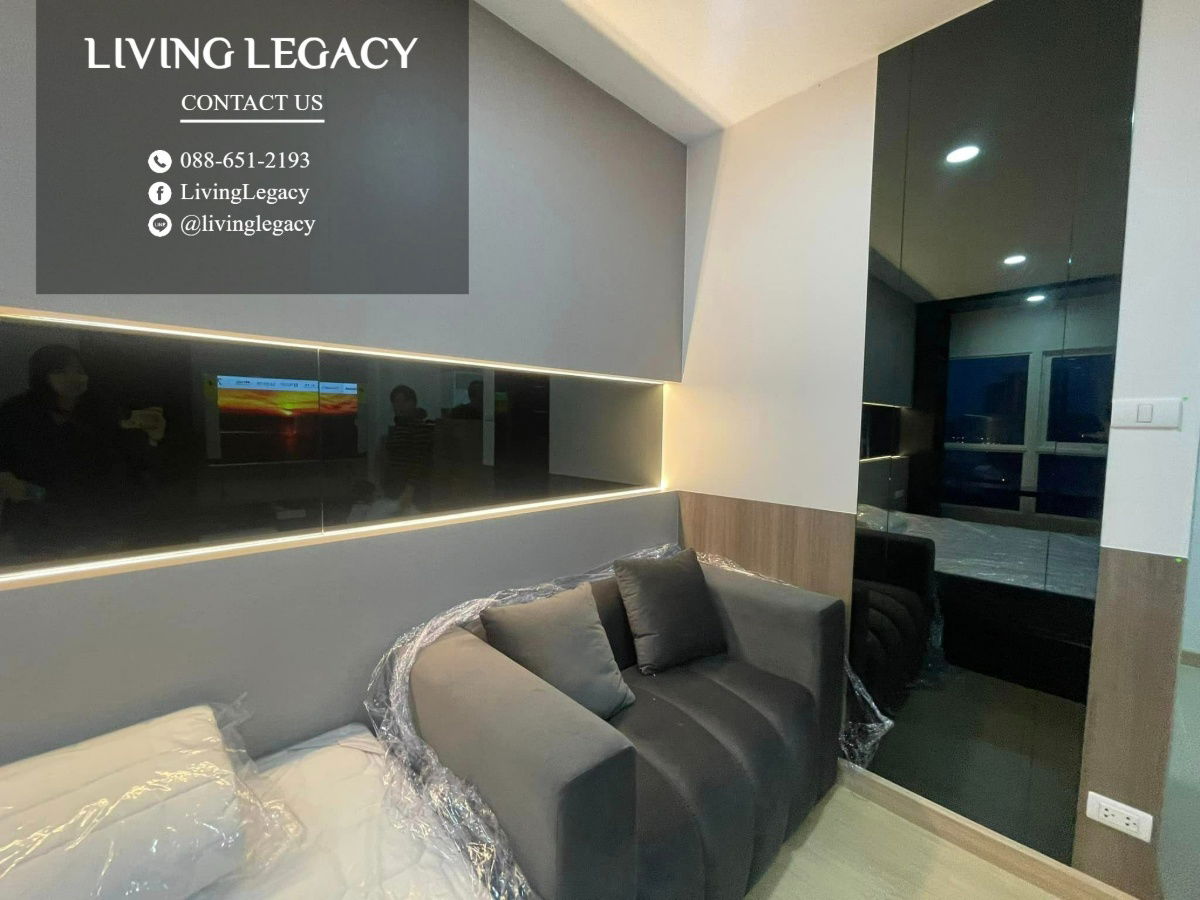 picture SKU7SO Condo For Rent Supalai Veranda Ramkhamhaeng 28 Sq.M. Floor 7 Building A line id : @livinglegacy - 10/12